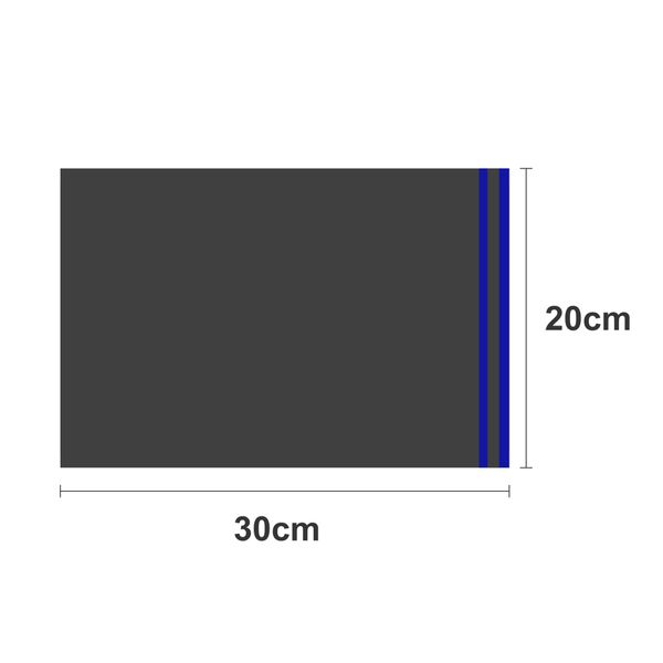 ENVELOPE CINZA C/ ABA DE COLA 20x30 - 500 UNIDADES... - SACO & SACOLA