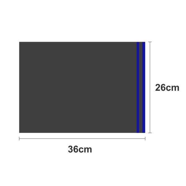 ENVELOPE CINZA C/ ABA DE COLA 26x36 - 500 UNIDADES... - SACO & SACOLA