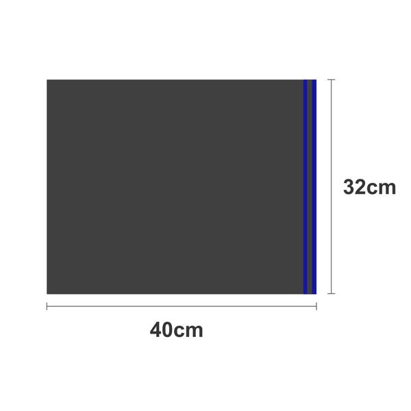 ENVELOPE CINZA C/ ABA DE COLA 32x40 - 500 UNIDADES... - SACO & SACOLA