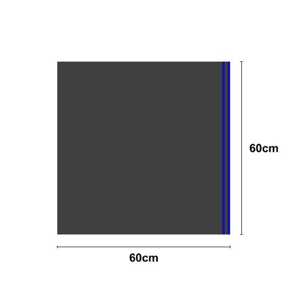 ENVELOPE CINZA C/ ABA DE COLA 60X60 - 100 UNIDADES... - SACO & SACOLA