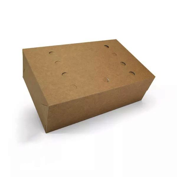 CAIXA PARA FRITURAS DELIVERY EXTRA GRANDE KRAFT - ... - SACO & SACOLA