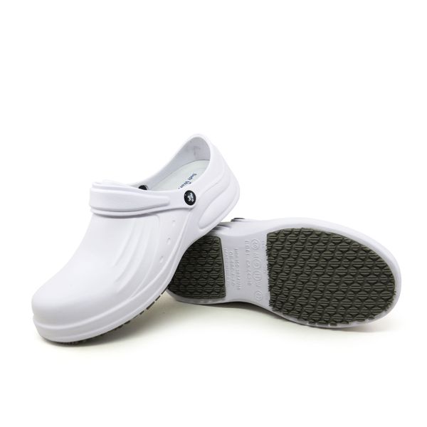 Babuche Branco BB61 Soft Works Sapato de Seguran a EPI Antiderrapante