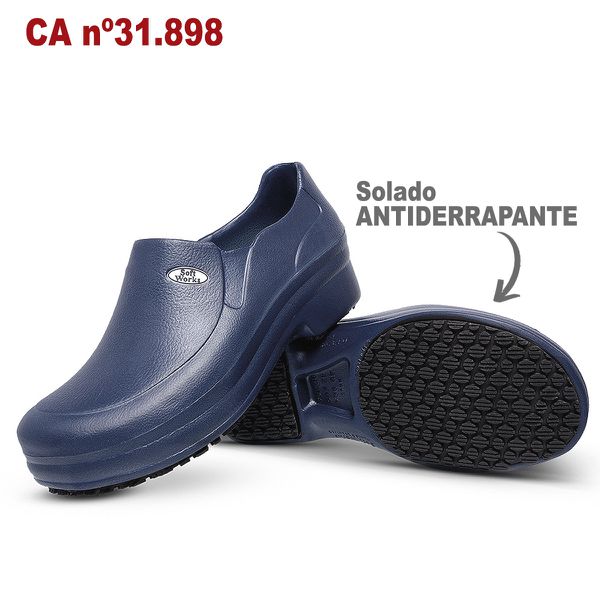 Sapato Unisex Marinho BB65 Soft Works Sapato de Segurança EPI Antiderrapante