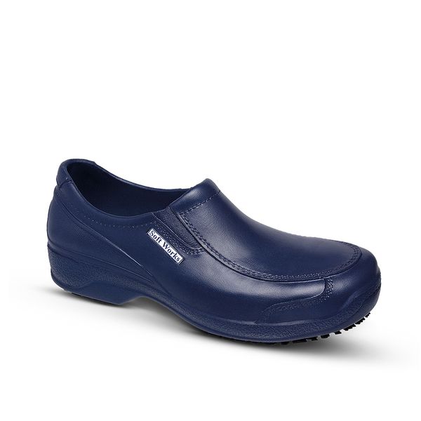 Sapato Classic Works Marinho BB66 com ponteira Soft Works Sapato de Seguran a EPI Antiderrapante