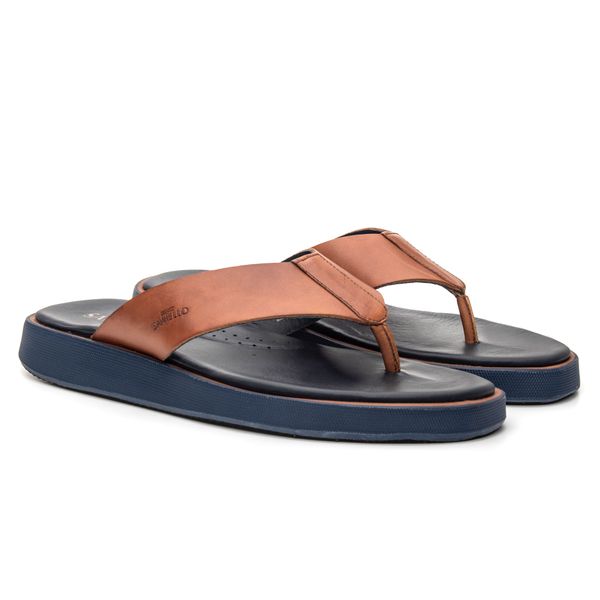 Sandália Masculina Macaé Absolut Caramelo Samello