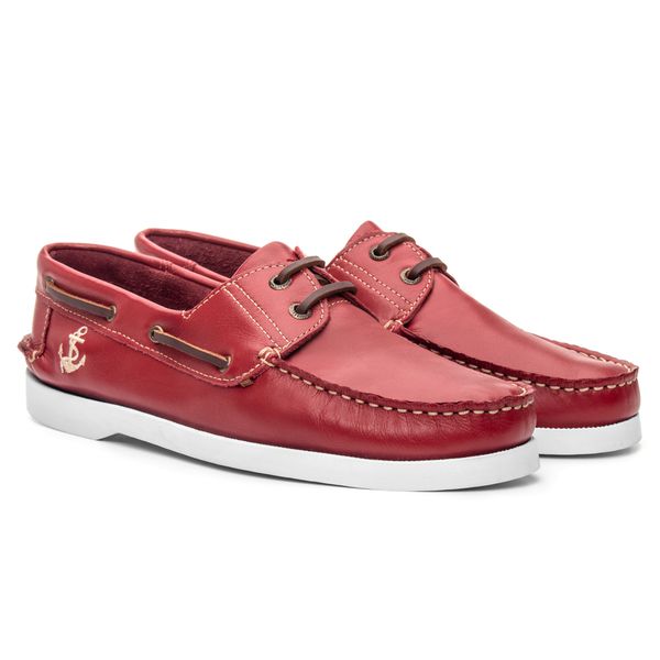 Deckshoes Masculino Reef Latego Vermelho Samello