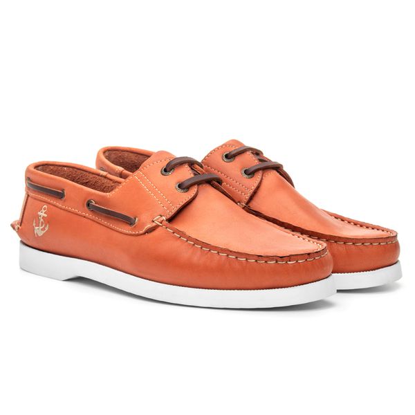 Deckshoes Masculino Reef Latego Laranja Samello