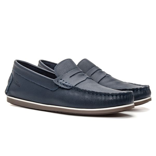 Mocassim Masculino York Floater Marinho Samello
