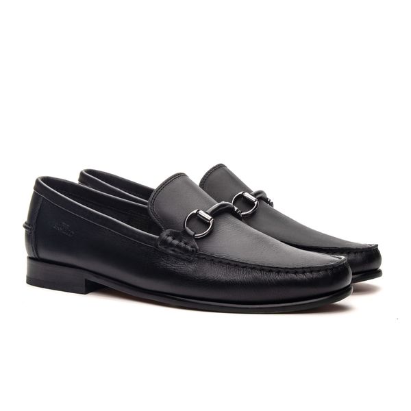 Mocassim Masculino Baruch Absolut Preto Samello