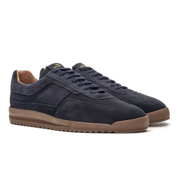 Sapatênis Masculino Luigi Camurça Navy Blue Samello