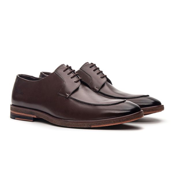 Clássico Sola Couro Milei Naturalle Avelã Samello