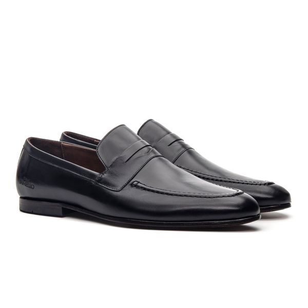 Clássico Sola Couro Beto Siena Preto Samello