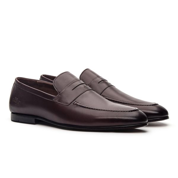 Clássico Sola Couro Beto Siena Café Samello 