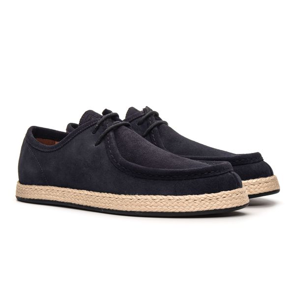 Casual Masculino Nicolo Camurça Marinho Samello