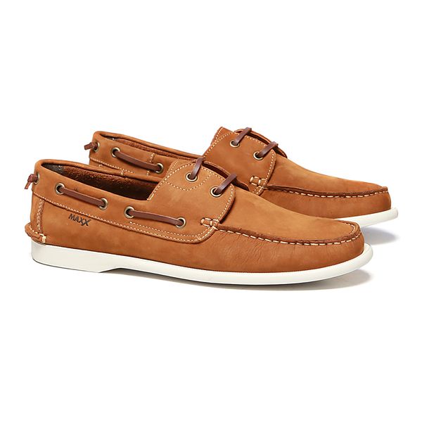 Deckshoes Masculino Maxx London Camel