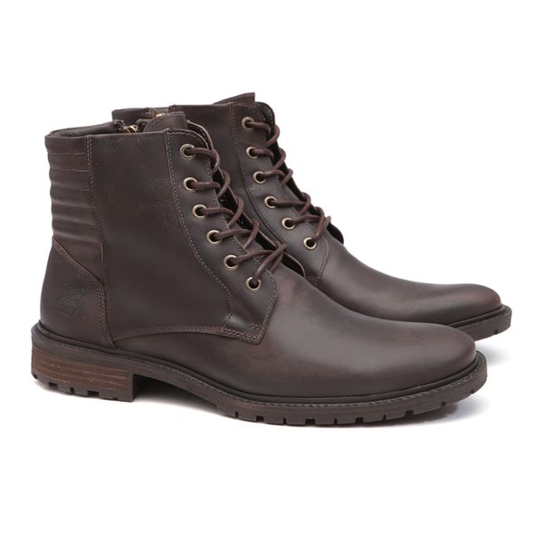 Bota Casual Masculina Kula TRO Brown Samello