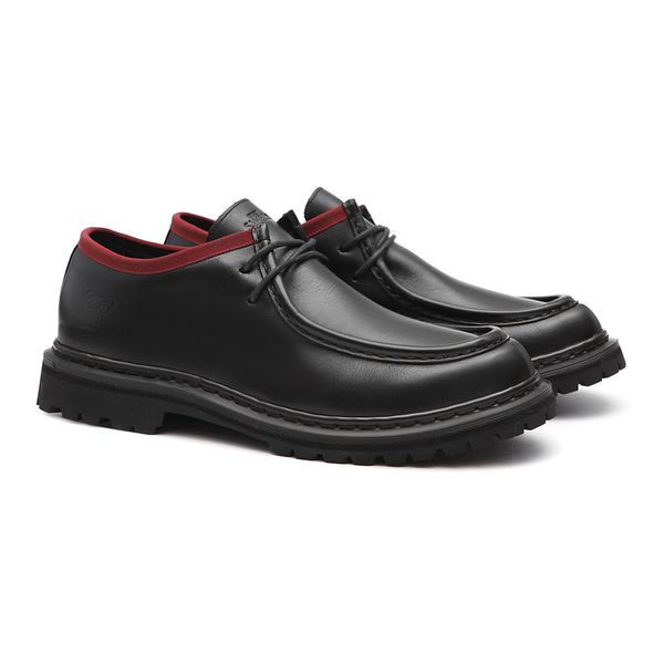 Casual Doctor Doc Preto - Sapato Casual Masculino Samello