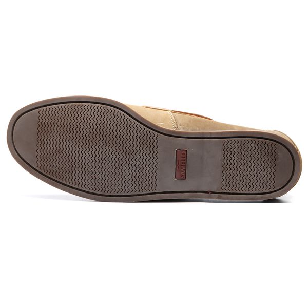 Deckshoes Masculino Lace Amendoa Papaya 44 Ao 48 Samello