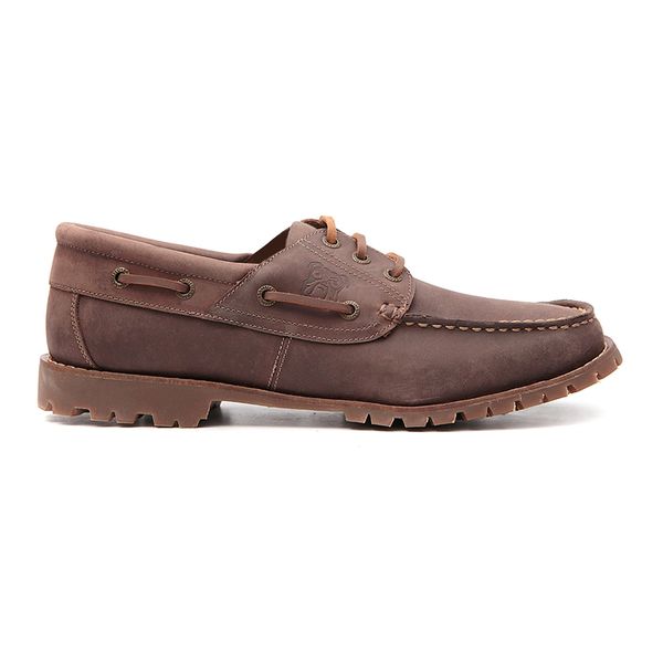 Bulldog New Bar o Masculino Tradicional Crazy Horse Dark Brown