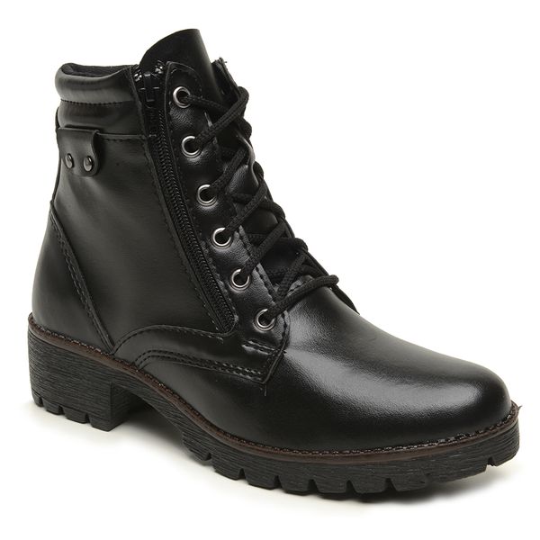 Coturno Feminino Sândalo Verena Black