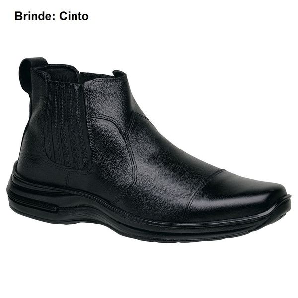 Bota Social Sândalo Tower Black