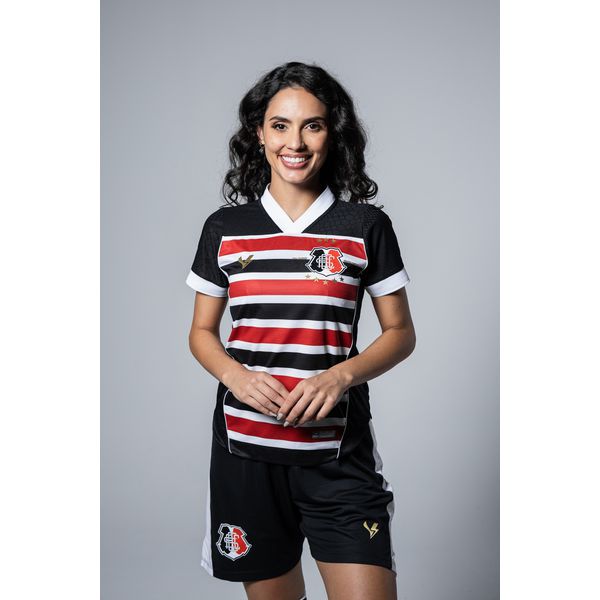 Camisa Feminina Jogo 1 2023 Santa Cruz Tricolor Volt 