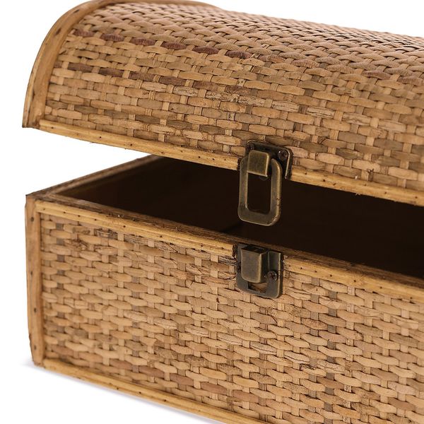 Kit 2 Baús em Fibra Natural