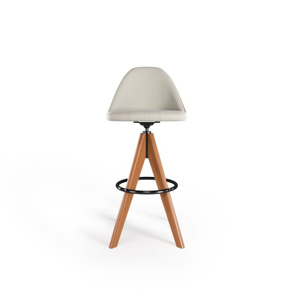 Banqueta giratória Núbia