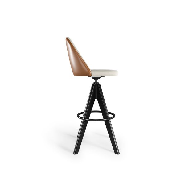 Banqueta giratória Núbia