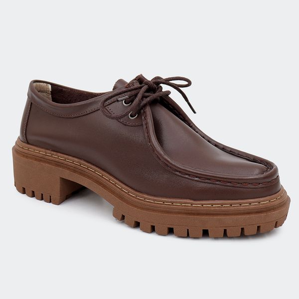 Mocassim Madrid Marrom Santa Moça 