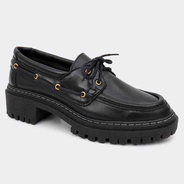 Mocassim Berlim Preto Santa Moça 