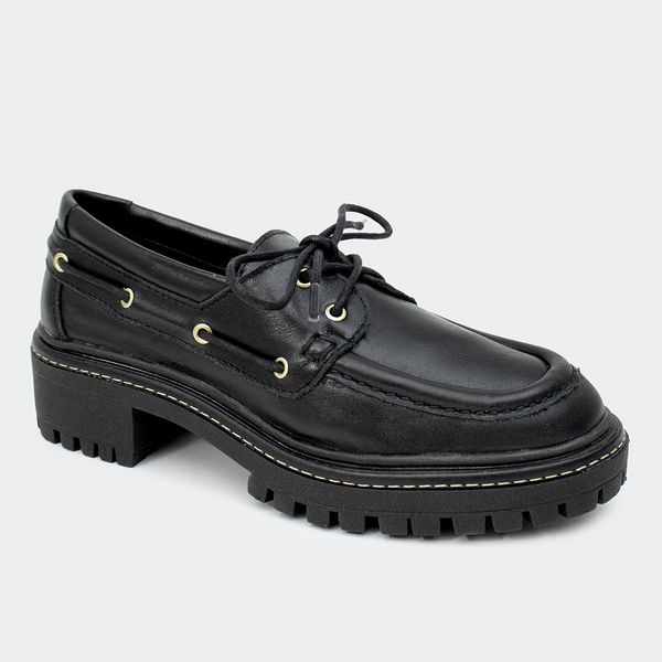Mocassim Berlim Preto Santa Moça 