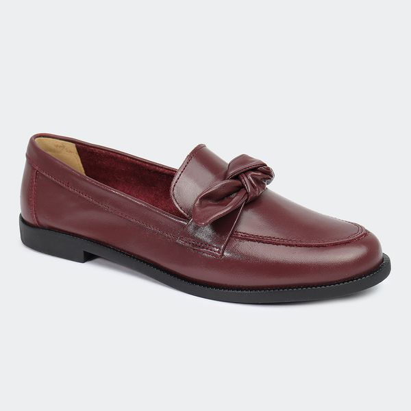 Mocassim Paris Bordô Santa Moça