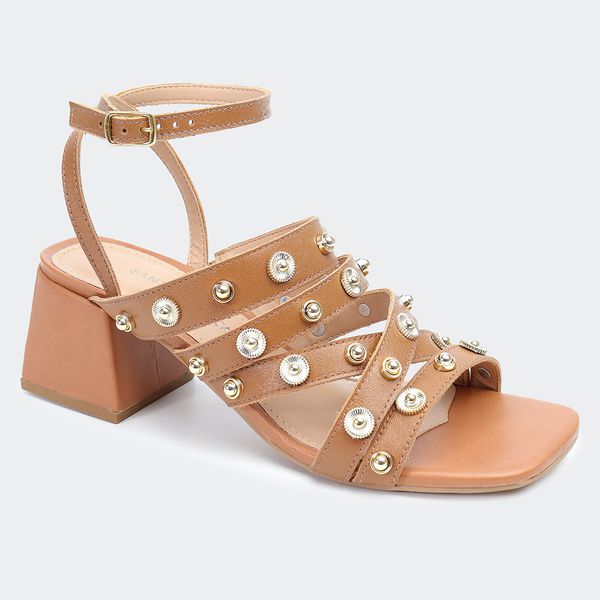 Sandália Verena Camel Santa Moça