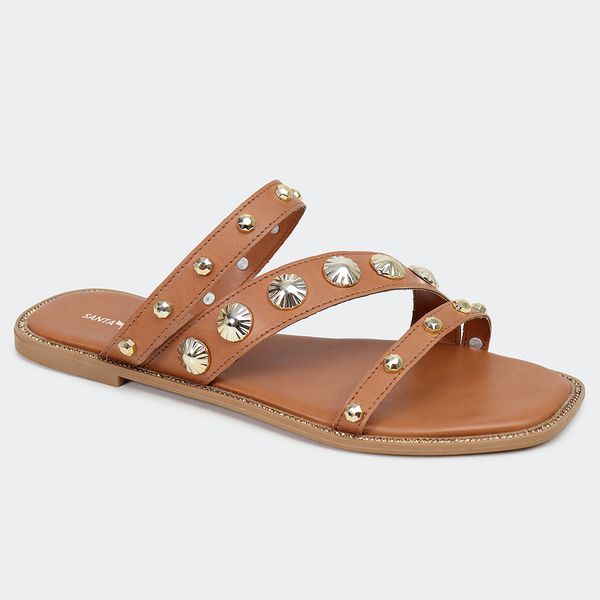 Rasteira Monique Camel Santa Moça