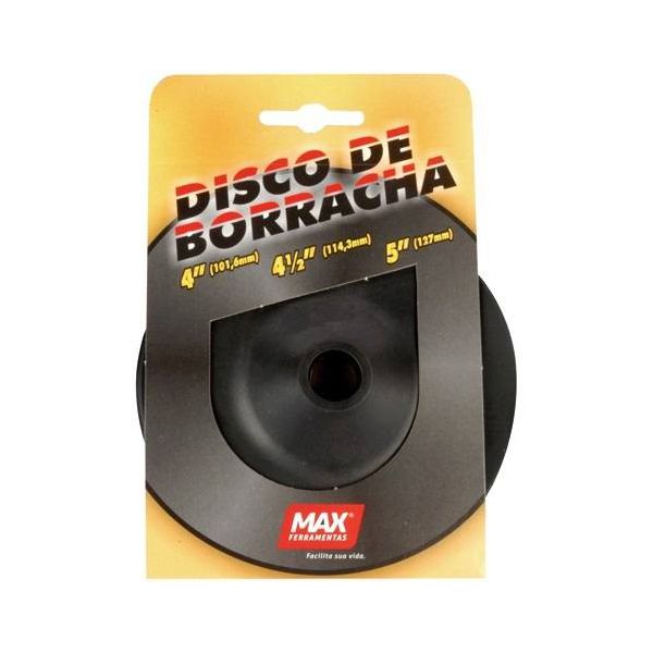 Disco De Borracha RÍgido 4.1/2" 15110 Max