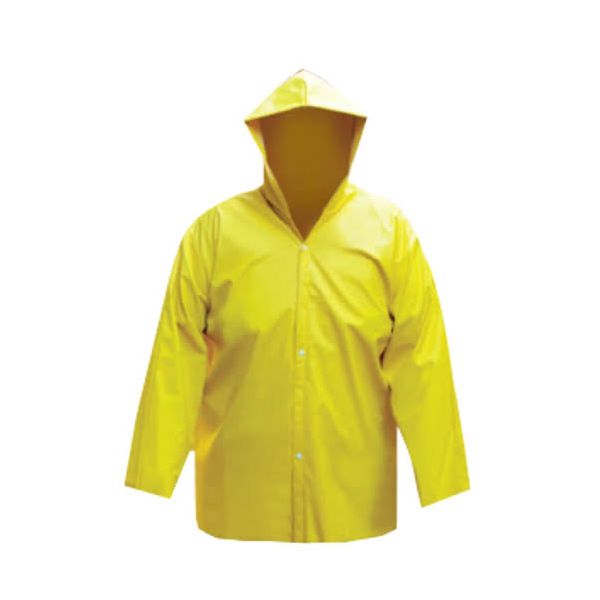 Capa de Chuva Amarela Forrada Plastcor