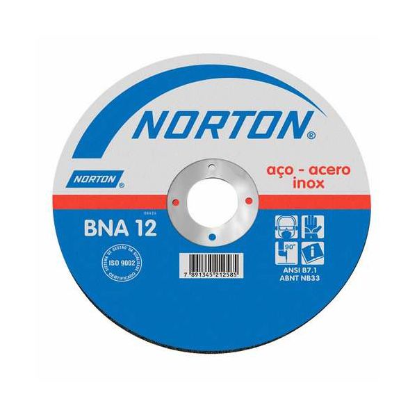 Disco De Corte 4.1/2 X 1,6mm X 7/8 Bna12 Norton 