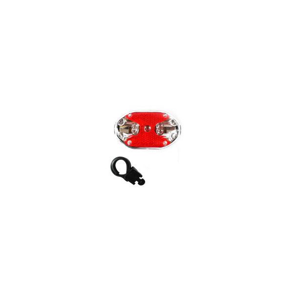 Lanterna Traseira Para Bicicleta C/ 9 Leds 9Tc Eda 