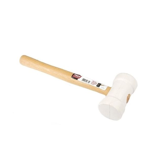 Martelo De Borracha 80mm Branco 