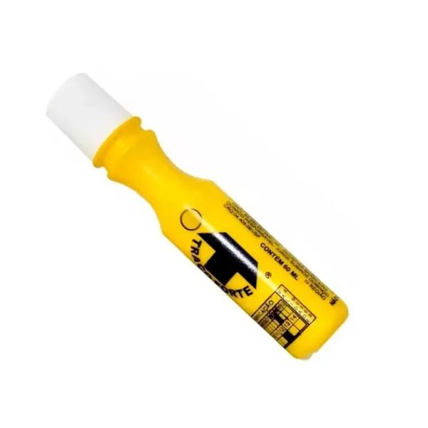 Marcador Industrial Amarelo Traço Forte 60ml