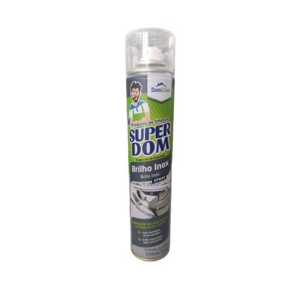 Brilha Inox em Spray 300ml Super Dom