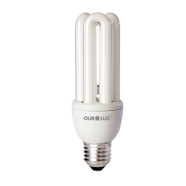 Lampada Compacta 3U 20W Ourolux