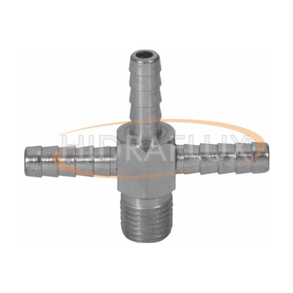 Emenda T com Rosca 1/4&quot; x 3/8&quot; Haltbar