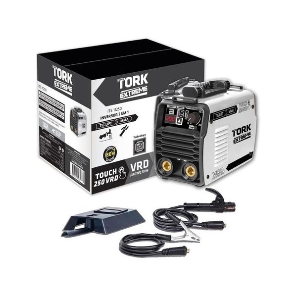 Solda Inversora 2 em 1 Tig + Eletrodo ITE-11250 250A Super Tork 220V