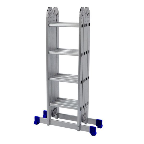 Escada de Aluminio Articulada 4 x 4 Multifuncional 16 Degraus