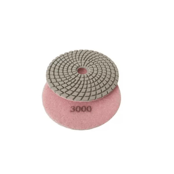 Lixa Diamantado Redonda 100mm com Velcro - G3000