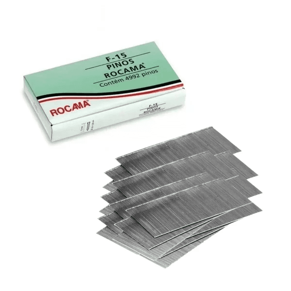 Caixa De Pinos F-15 Para Pinador Pneumático C/4992 Peças 