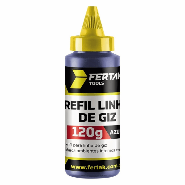 Refil Giz de Linha 120gr Azul 6941 Fertak