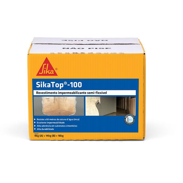 Sika Top 100 Impermeabilizante 18Kg Sika